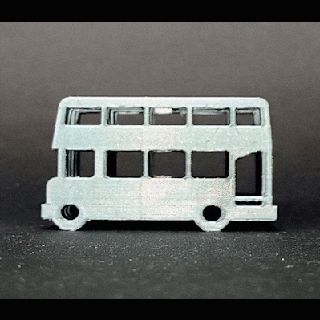 flips bus - uk flag united kingdom master printer art 3d print model - Mito3D
