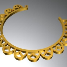 flirty waves jewelry earring jewellery flirts fashion 3d print model - Mito3D
