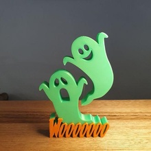 schwebend Geister Halloween Ornament Kunst Dekoration Geist drucken Ort Tensegrity 3d print model - Mito3D