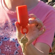 schwimmende Schlüsselanhänger tool Sie schweben keyfob Schlüssel float Flotte Schlüsselhalter 3d print model - Mito3D