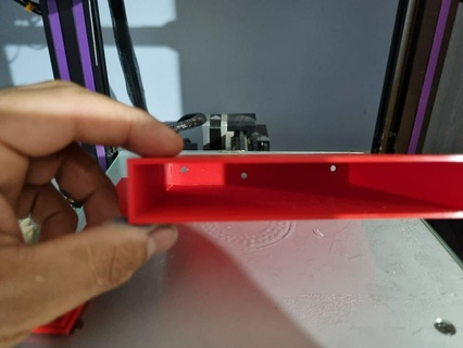 floating shelf hidden compartment 3d print model - Mito3D
