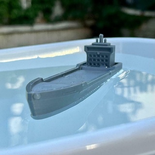 flutuando simples recipiente navio modelo easy print embarcação barco brinquedo 3d print model - Mito3D