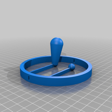 floating top game toy 3d print model - Mito3D