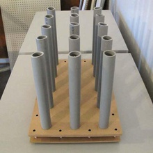 piso rack de vinilo rollos varios lasercut 3d print model - Mito3D