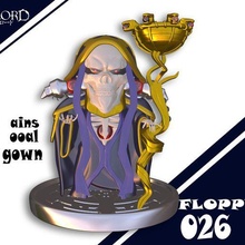 floppy ains ooal gown overlord collection overlord-ains 3d print model - Mito3D