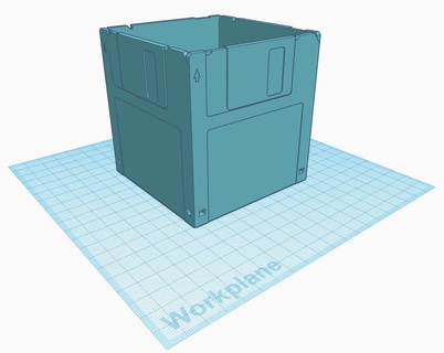 flexible disco caja organizador lápiz almacenamiento marcador soporte 3d print model - Mito3D