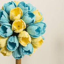 centrotavola floreale art fiore primavera l'arte topiaria sculture 3d print model - Mito3D