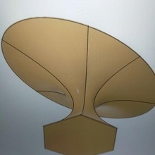 floral vaso 3d print model - Mito3D