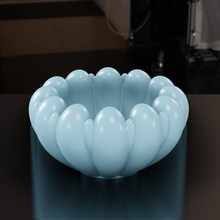 floreale vasi ciotole 3d print model - Mito3D