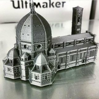 florence cathedral architecture temple world european monument church italy europe landmark basilica italia landmarks italie firenze cathedrale chiesa 3d print model - Mito3D