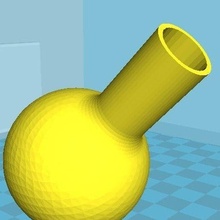 vaso fiori arte utensili 3d print model - Mito3D