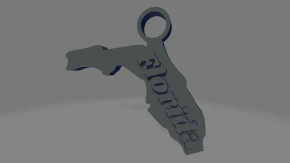 florida chaveiro chaves EUA América Unidos estados lembrança americano Jacksonville miami tampa 3d print model - Mito3D