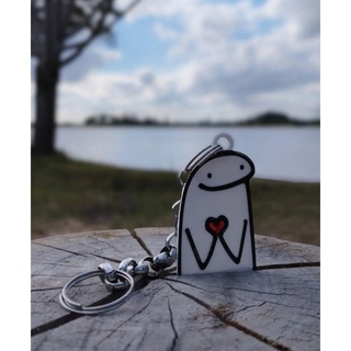 flork heart keychain souvenirs gift toy design art fashion sticker meme 3d print model - Mito3D