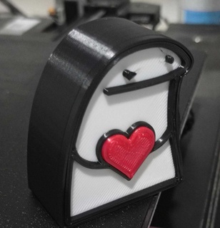 flork heart caja guardar anillo cadenas cadena pulsera meme coraz n flor 3d print model - Mito3D