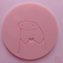 flork meme heart stamp tool cutting cookie texturizer texture valentine's day love pastry shop 3d print model - Mito3D