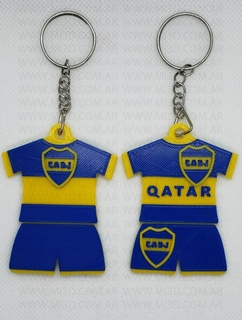 flork shirt Schlüssel Ring Boca doppelt Argentinien Mund mi3d 3d print model - Mito3D