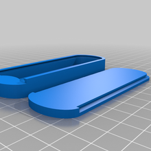 flosser caso bainha fio dental suporte recipientes 3d print model - Mito3D