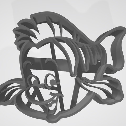 plie de la petite sirène à l'emporte-pièce emporte-pièce art du poisson ariel luifer le porno xxx taringa 3D print model - Mito3D