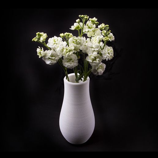 fließen Würfel Haut vase faltbar 4d 3D print model - Mito3D