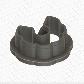 flower shaped Cutter Polymer Lehm Plätzchen Formen Blume 3d print model - Mito3D