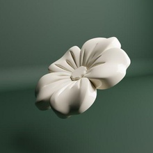 flower art cnc barelief stamp sculptures soap 3d print model - Mito3D