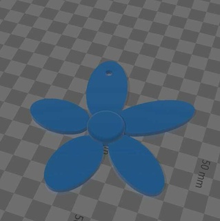 fleur 3d print model - Mito3D