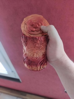 flor caixa jóia presente flerte Rosa santo namorados 3d print model - Mito3D