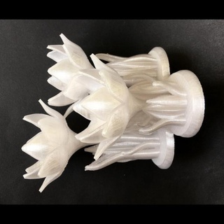 çiçek mum Kulp destek şamdan avize Lamba 3d print model - Mito3D