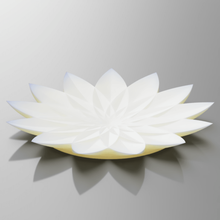 flower candle stand plate 3d model home design stl lotus candles 3d print model - Mito3D
