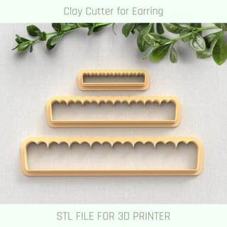 Blume Lehm Cutter Werkzeug DIY Akzent Polymer Schmuck stl Mini Schneider mirco Briefmarken Prägung 3d print model - Mito3D