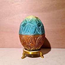flower egg stand 3d print model - Mito3D