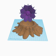 fleur de la fontaine art polymakerchallenge nature chute d'eau jardin 3d print model - Mito3D