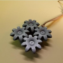 flor de engranajes varios los florece llavero a lo largo hombre confianza anillo claves 3d print model - Mito3D