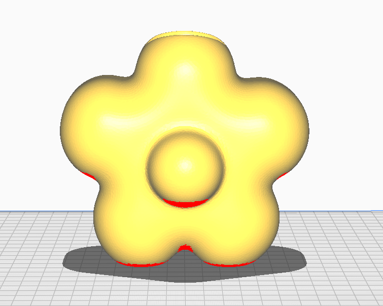 flower holder 3D print model - Mito3D