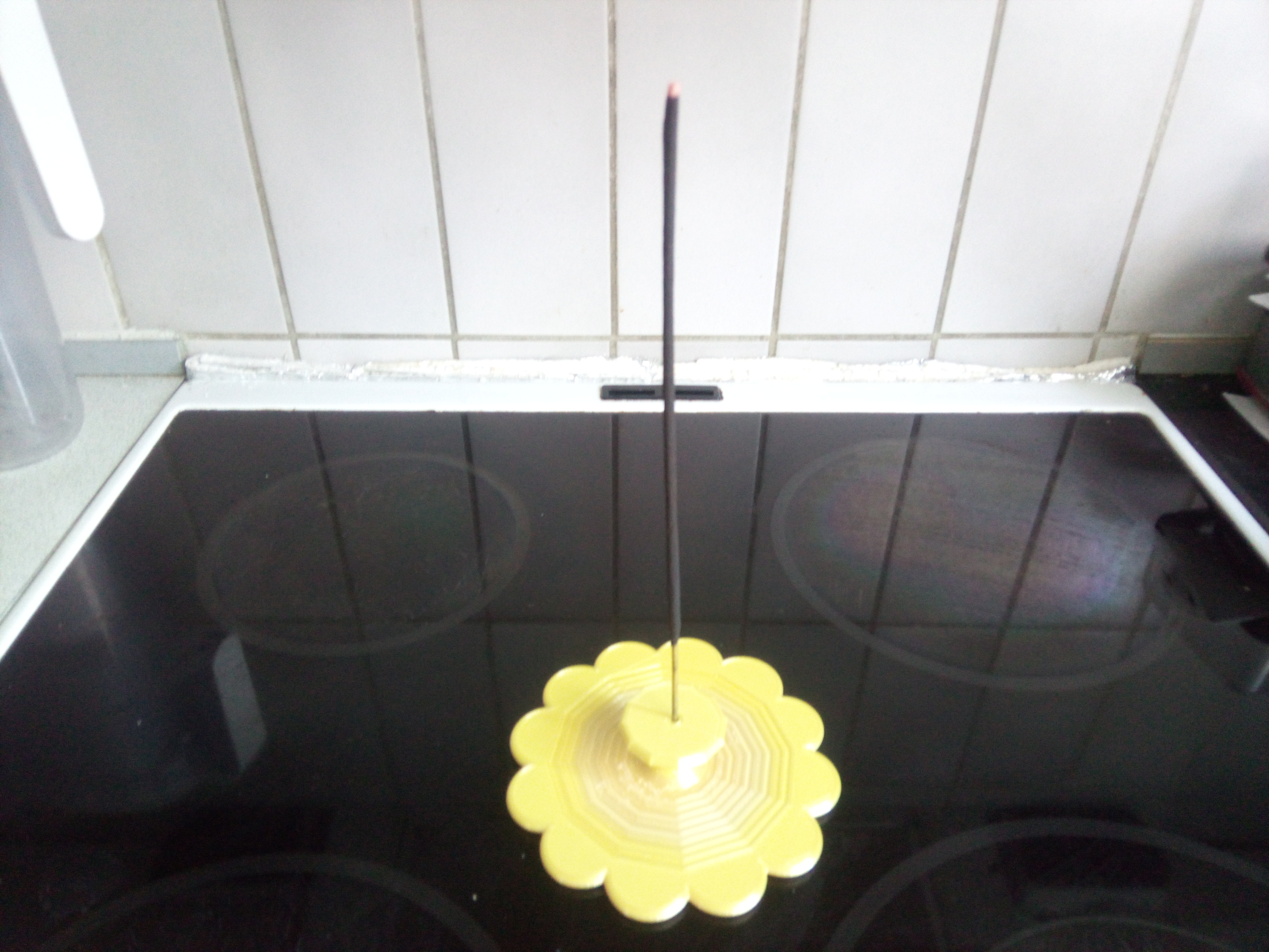 flower incense stick tool 3D print model - Mito3D