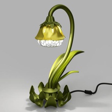 fiore lampada casa deco di illuminazione office comodino 3d print model - Mito3D