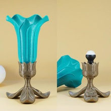 flower lamp home 3d print model - Mito3D