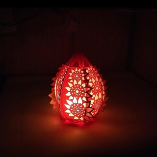 flower lantern 3d print model - Mito3D