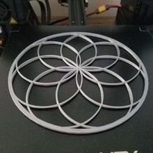 fleur vie art 3d print model - Mito3D