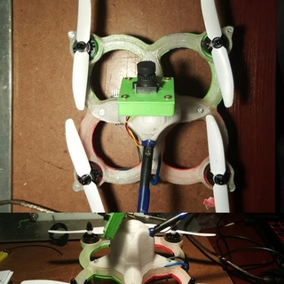fiore vita drone piega quadricottero elicottero fpv geometria veicoli distanza controllo 3d print model - Mito3D