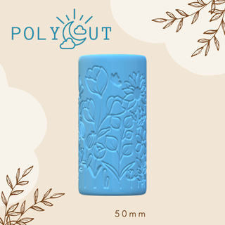 flor Prado rolo polímero argila mão joalheria 3d print model - Mito3D