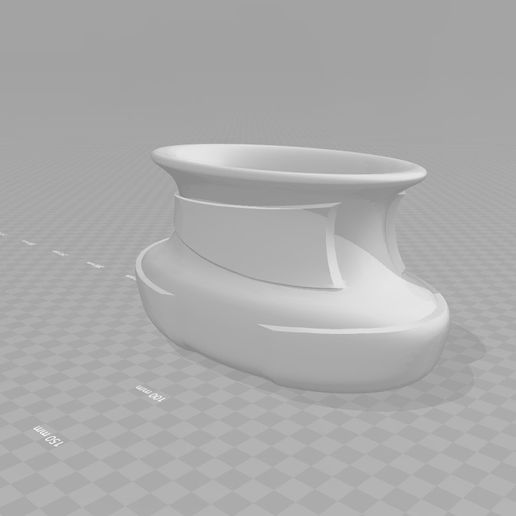 flower pot 3D print model - Mito3D