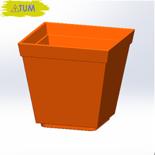 Blume Topf 3d print model - Mito3D