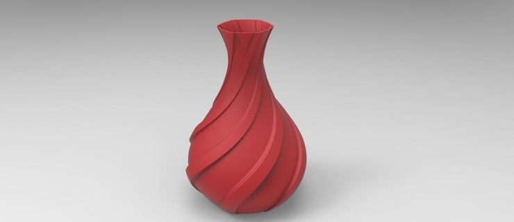 flower pot plants 3d print model - Mito3D