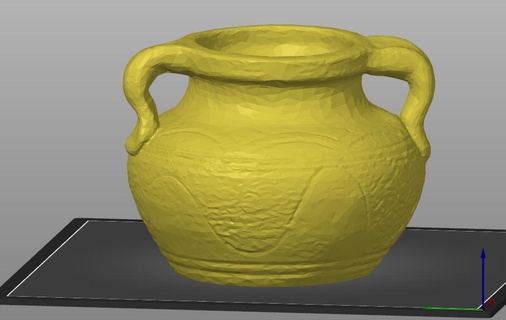 flower pot flower pot  3d print model - Mito3D