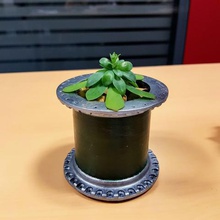 vaso di fiori isolatori compositi art vasino 3d print model - Mito3D