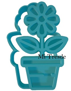 flower pot cutter marker 3d print model - Mito3D