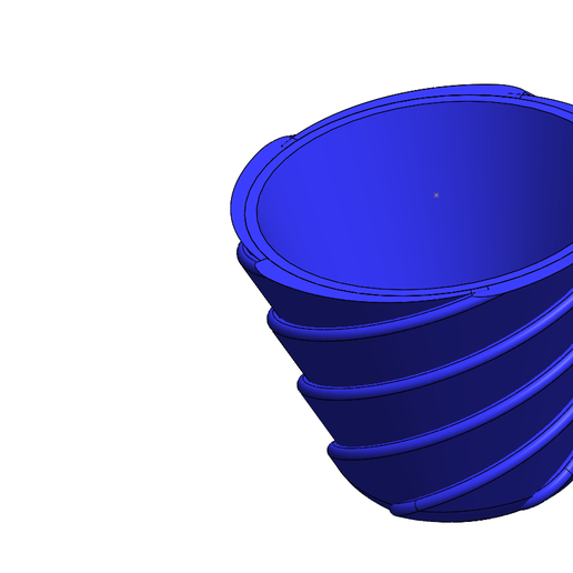 flower pot free 3d print model 3D print model - Mito3D