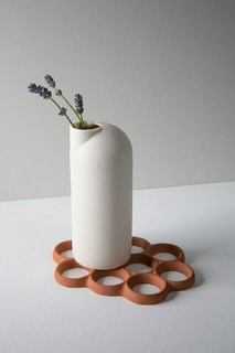 fiore pentola modello vaso arredamento 3d print model - Mito3D