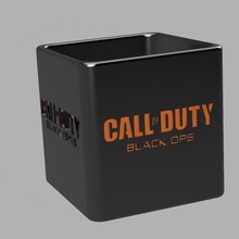 flor maceta lápiz bacalao negro operaciones juego caja vídeo juegos consola deco 3d print model - Mito3D